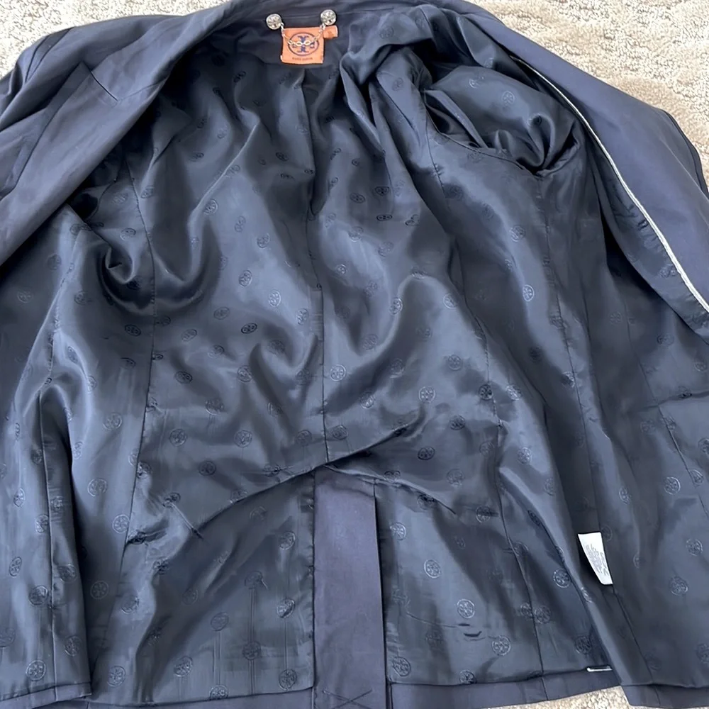 Tory Burch Black Blazer Size 10